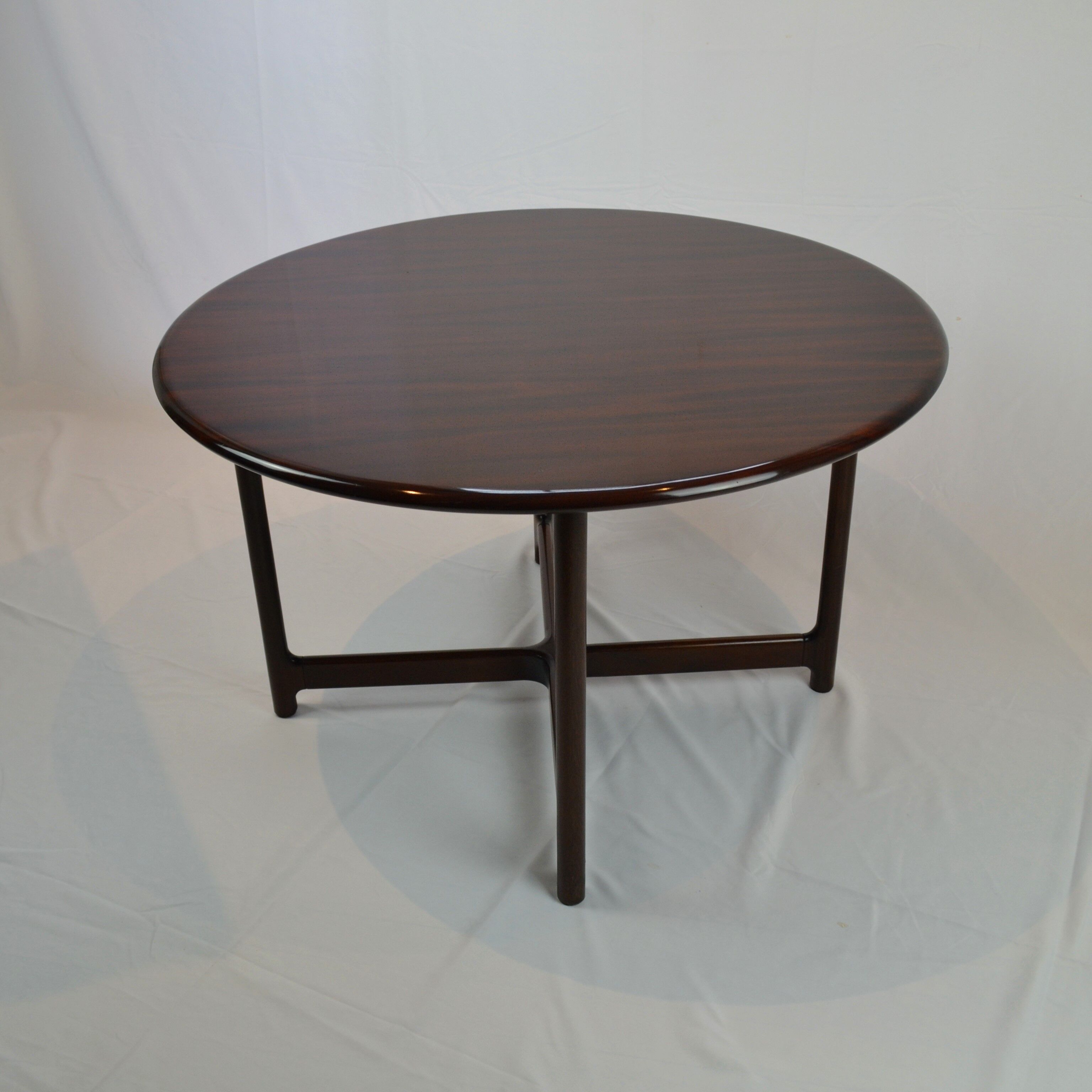 Arne Harvolsen mahogany coffee table for Rasmus Solberg