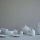 Axel Salto, Ensemble de service en porcelaine de Royal Copenhagen, milieu du siècle, 1956