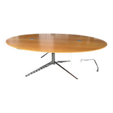 Florence Knoll Oval Desk Table for Knoll International circa 1980