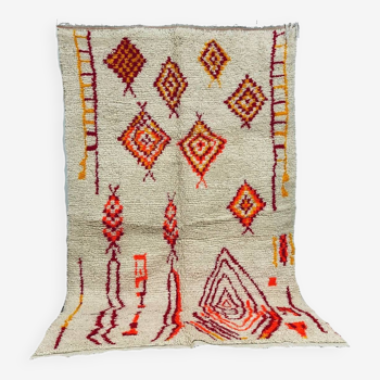 Handmade moroccan berber rug 250 x 147 cm