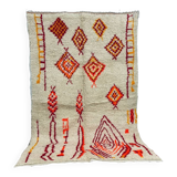 Handmade moroccan berber rug 250 x 147 cm