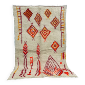 Handmade moroccan berber rug 250 x 147 cm