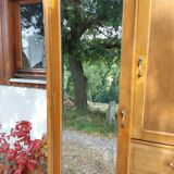 triple function wardrobe, hanging rail