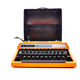 Machine à écrire silver reed 100 orange révisée ruban neuf