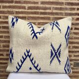 Coussin de sol marocain, coussins décoratifs, ottoman marocain vintage,