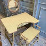 Rattan dressing table 1960