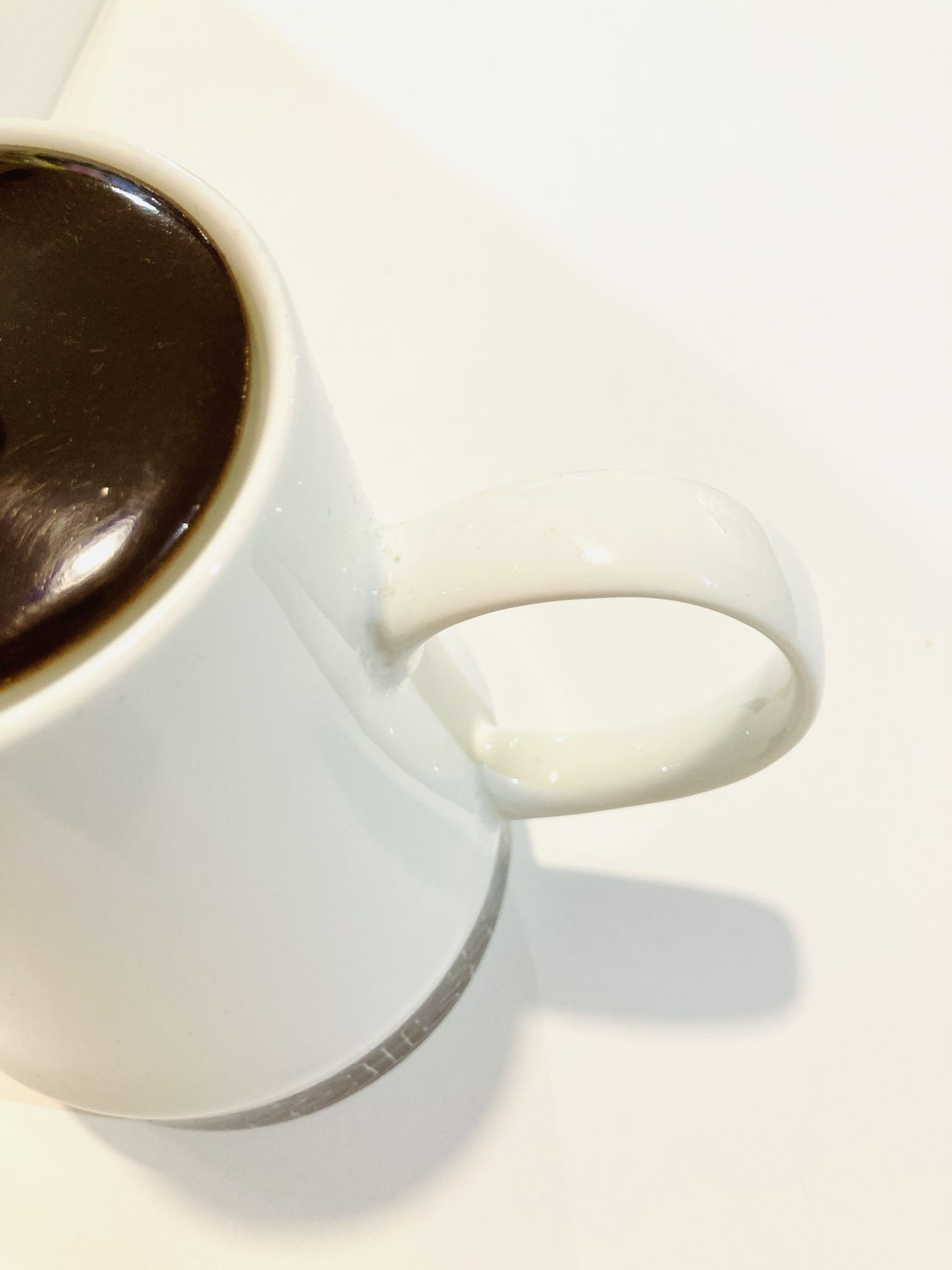 Brown and white porcelain theiere of the 70s _ retro-vintage -kitchen