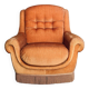 Velvet armchair from the 70s