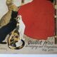 Advertising poster Pure Milk of Vingeanne sterilized Quillot brothers