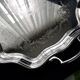 Large serving tray in stainless steel 40 x 50 cm
