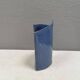 Handmade earthenware vase, with a beautiful light blue glaze. Denmark 1980s