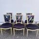 Set of 6 Louis XVI dining chairs