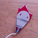 Applique vintage Ikea en verre tyoe art déco