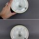 Puzzle ball ashtray design in vintage metal from the 70s
