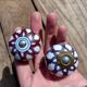 Genuine stoneware door knobs