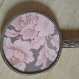 Old hand mirror beveled glass