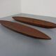 Large Italian Wooden Bowls by Fulgenzi, 1960s, Set of 2