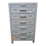 Trade furniture, workshop, 6 drawers with locker and a shelf