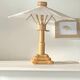 Vintage bamboo table lamp