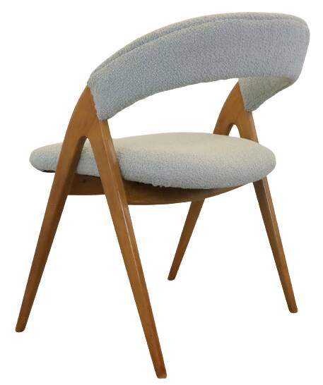 WK möbel style fauteuil / stoel in Teddy 'Mehlmels'