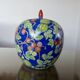 Large Chinese ginger jar in porcelain from the early 20th century.