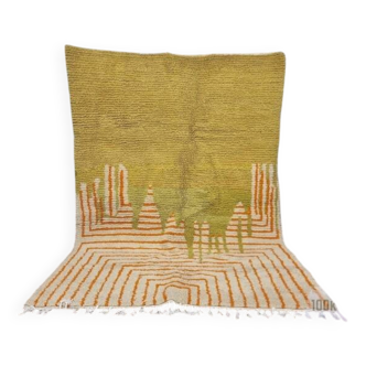 Tapis beni ouarin fait main traditionnelle taille 150 x 250 cm
