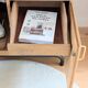 Renovated vintage 1950s oak boarding school wardrobe