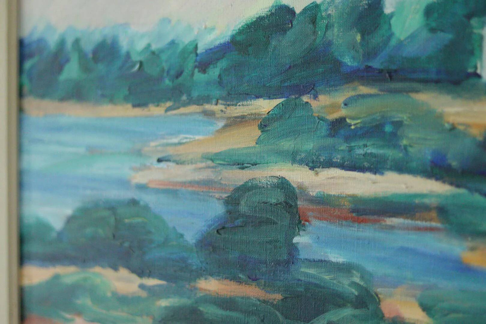 "Mediteranean Landscape" by Kersti Flyckt