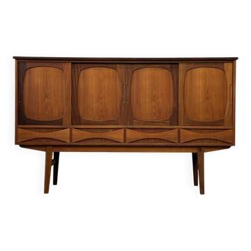 Buffet en teck, Danemark, années 1960/70, vintage, mid-century modern