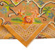 Handmade Vintage Moldovan Yellow Kilim 200 cm x 300 cm