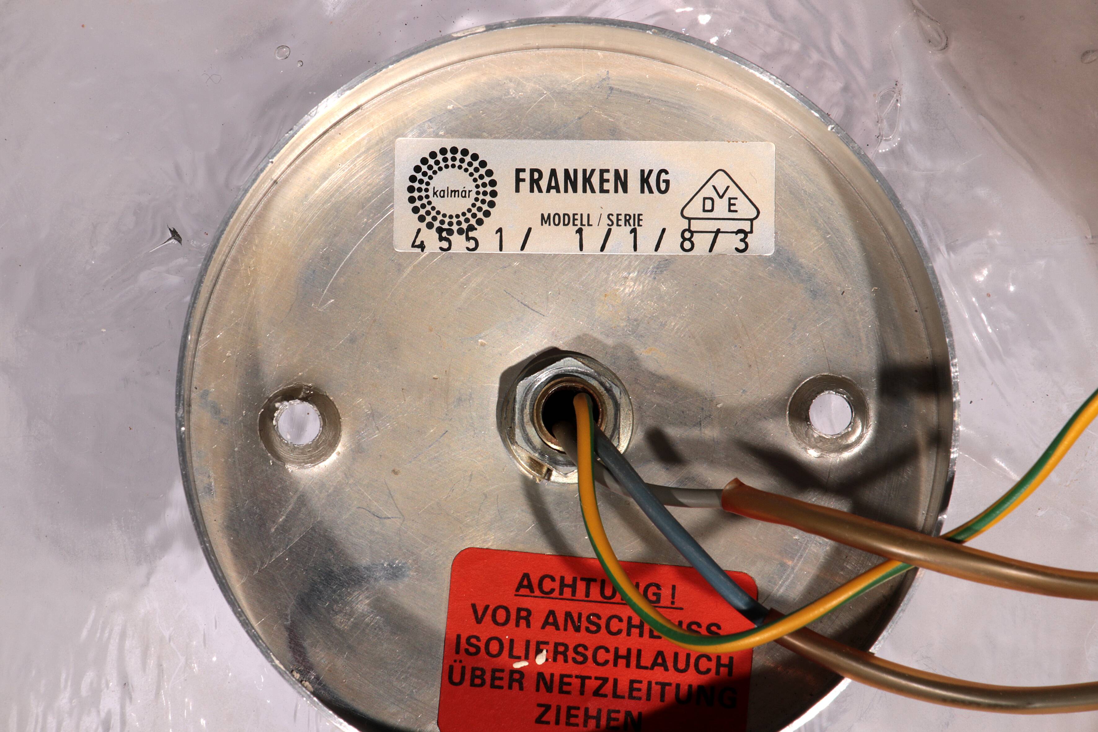 Carlo Nason wallamp from Muranoglass for Kalmar 1960 Austria