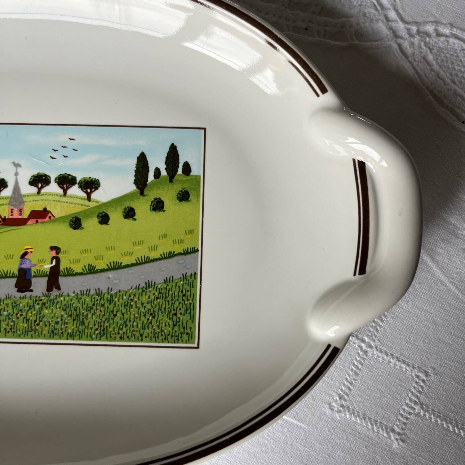 Paire de raviers Villeroy et Boch Design naïf | Selency