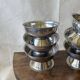 Stainless steel ice cream cups