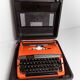 Machine à écrire brother de luxe 879 révisée et ruban neuf qwertz