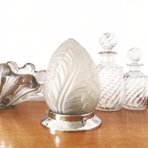 Lamp of the 1920s in sheet form