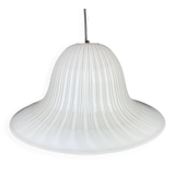 Vintage Murano glass tulip pendant lamp, Italy, 1970s.