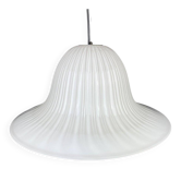 Vintage Murano glass tulip pendant lamp, Italy, 1970s.
