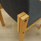Set of six chairs, Danish design, 1980s, manufacturer: Fritz Hansen