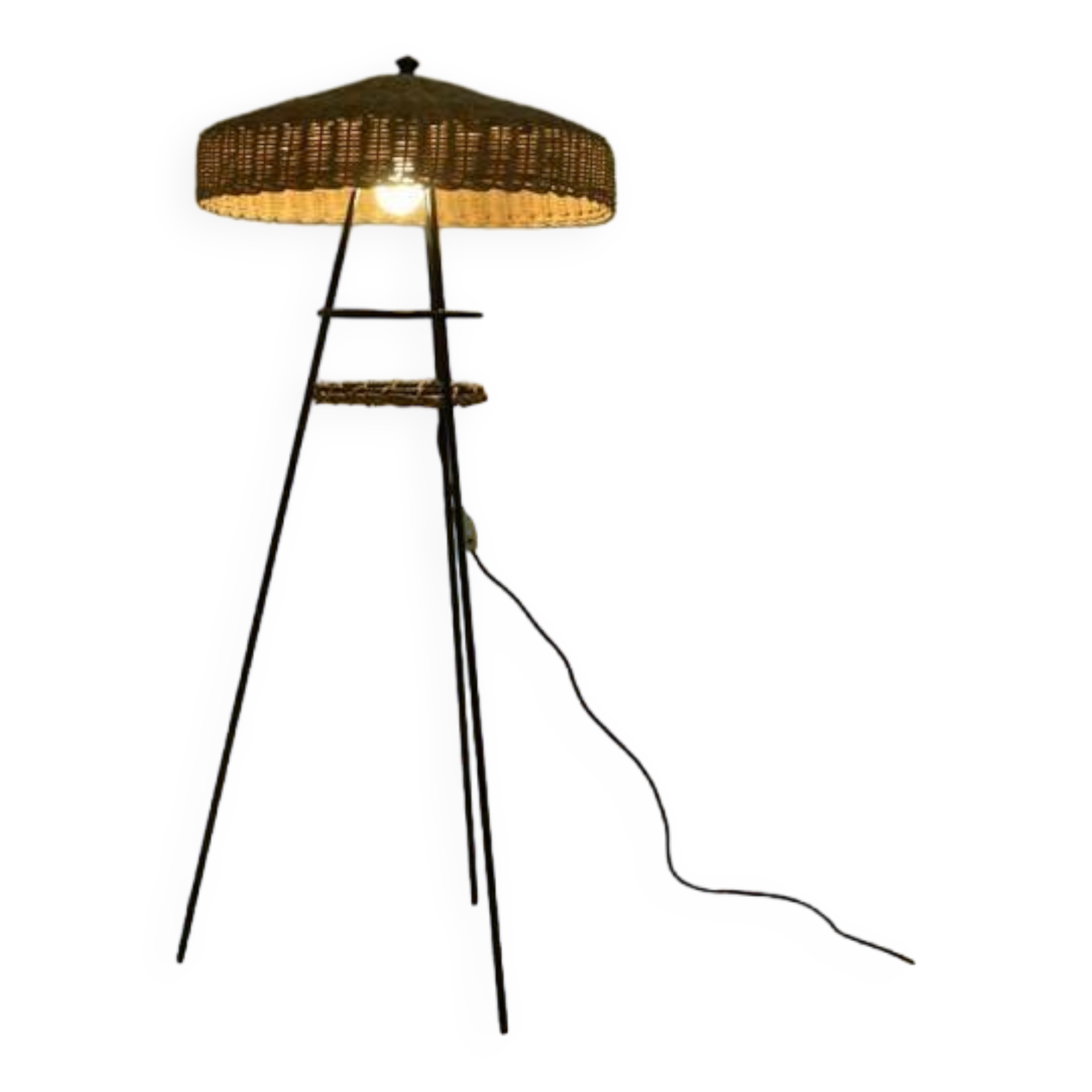 Vintage floor lamp, dating from the 60s