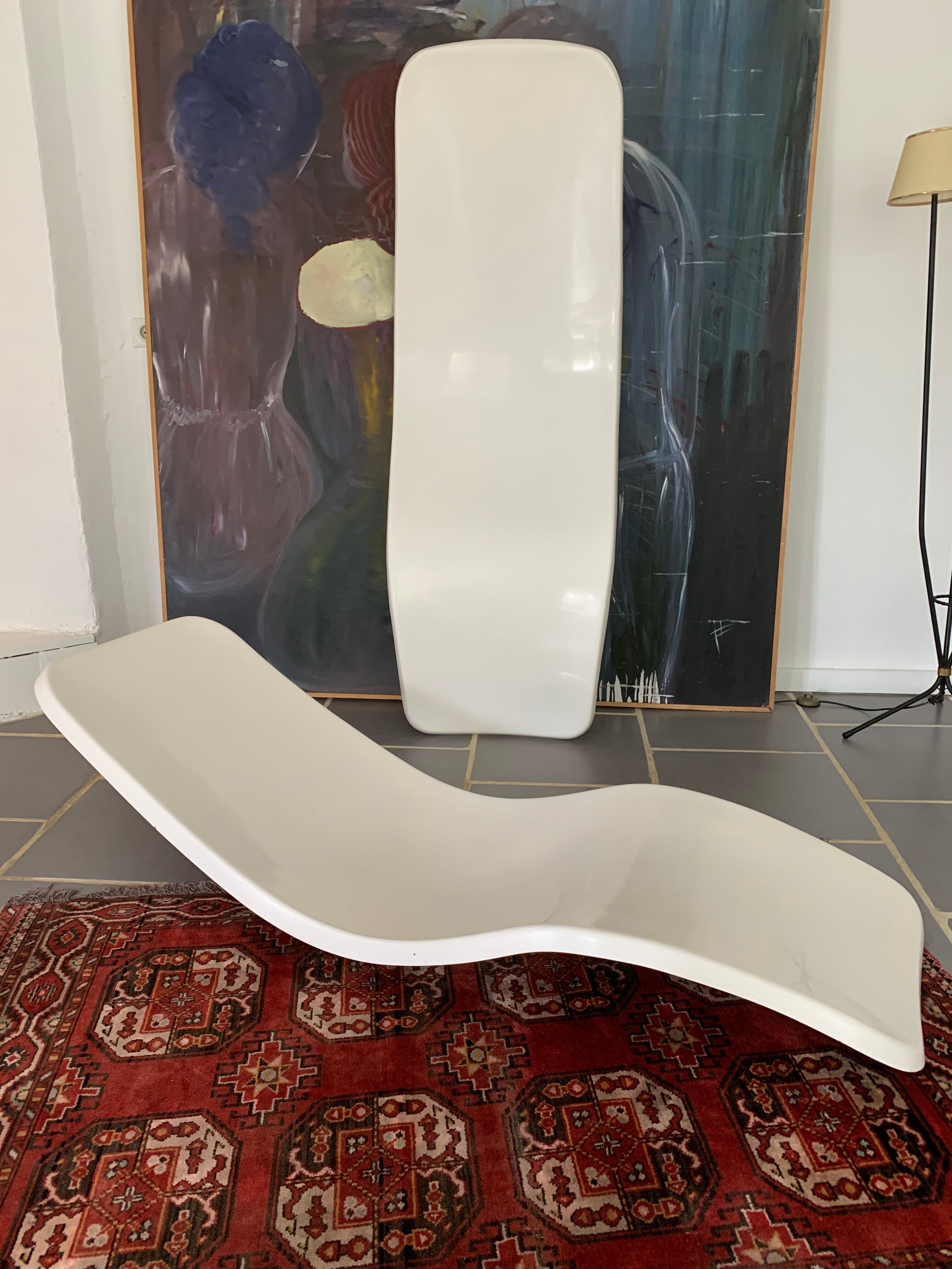 Duo sunbeds vintage 60s