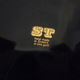 Porcelain candy maker hand-decorated with 24 carat gold Greece 70