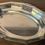 Art Deco plate Durousseau & Raynaud Silver-plated Rooster hallmark 15g