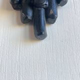Wall mounted coat rack