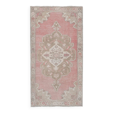 Tapis Oushak turc vintage 138x246 cm
