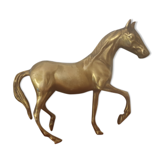 Brass horse