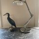 Lampe chromée articulée 1970