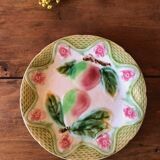 Assiette en barbotine Orchies