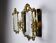 Regency sconces pair, cut glass, Italy, 1980
