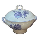 Sarreguemines Feria mauve soup tureen