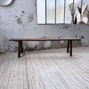 Banc de ferme chêne 1950